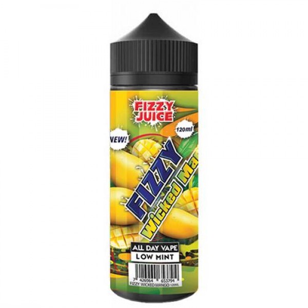 FIZZY WICKED MANGO E LIQUID BY FIZZY JUICE - MOHAWK & CO 100ML 70VG