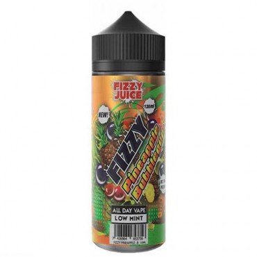 FIZZY PINEAPPLE BUBBLEGUM E LIQUID BY FIZZY JUICE - MOHAWK & CO 100ML 70VG