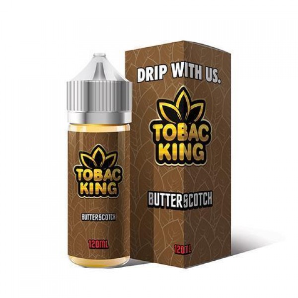 BUTTERSCOTCH E LIQUID BY TOBAC KING 100ML 70VG