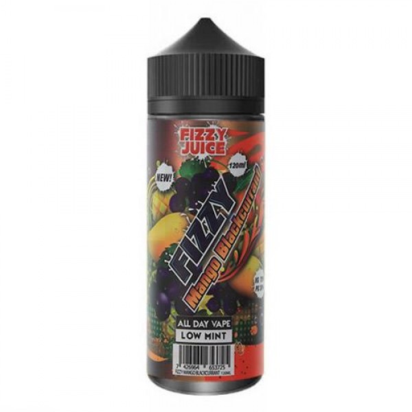 FIZZY MANGO BLACKCURRANT E LIQUID BY FIZZY JUICE - MOHAWK & CO 100ML 70VG