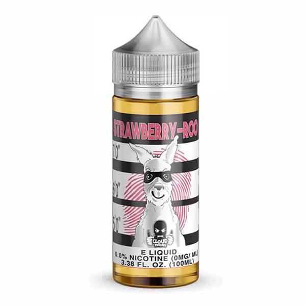 STRAWBERRY ROO KANGAROO KUSTARD E LIQUID BY CLOUD THIEVES 100ML 80VG