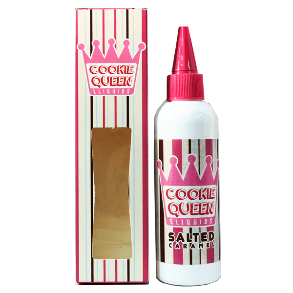 SALTED CARAMEL E LIQUID BY COOKIE QUEEN 80ML 70VG