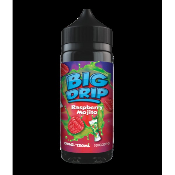 RASPBERRY MOJITO E LIQUID BY BIG DRIP - DOOZY VAPE 100ML 70VG