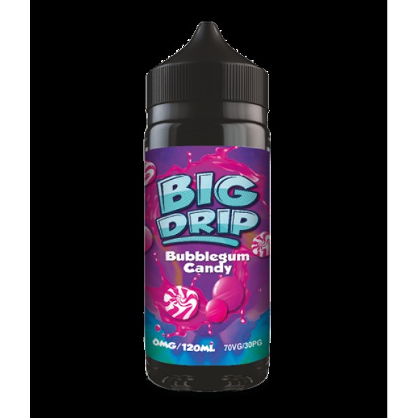 BUBBLEGUM E LIQUID BY BIG DRIP - DOOZY VAPE 100ML 70VG