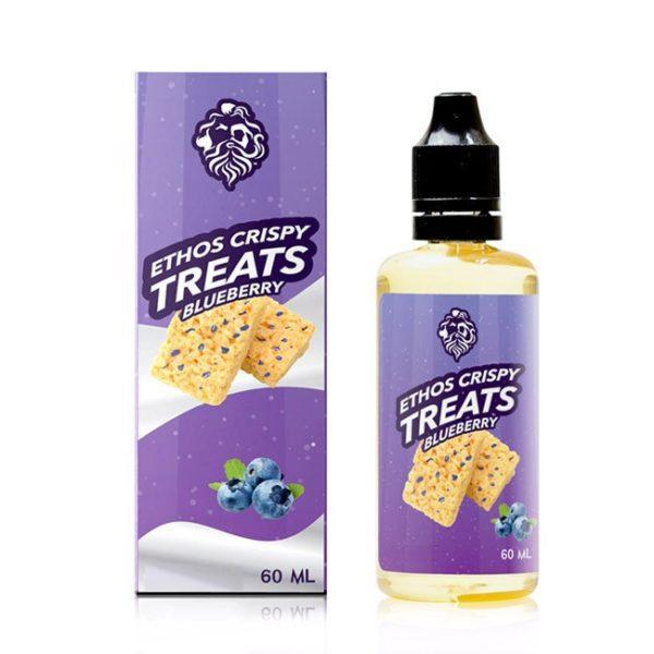 BLUEBERRY CRISPY E LIQUID BY ETHOS - CRISPY TREATS 50ML 75VG