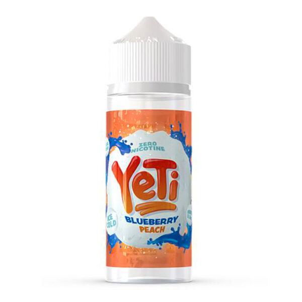 BLUEBERRY PEACH E LIQUID BY YETI E LIQUIDS 100ML 70VG