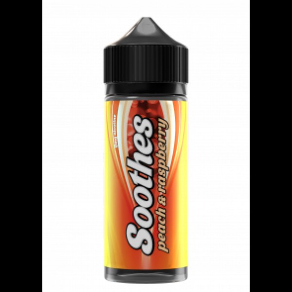 PEACH & RASPBERRY E LIQUID SOOTHES 100ML 70VG