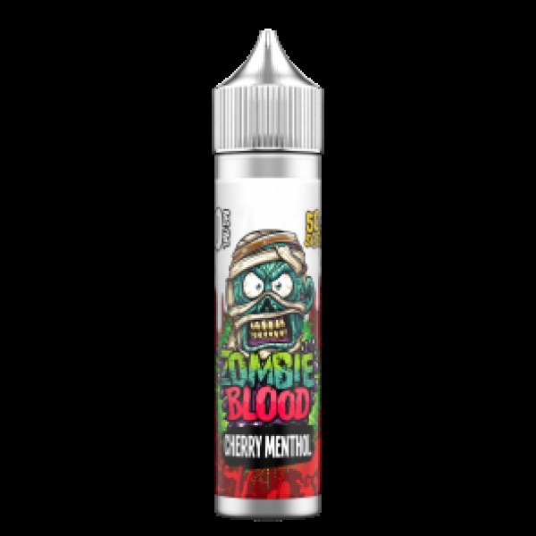 CHERRY MENTHOL BY ZOMBIE BLOOD 50ML 100ML 50VG