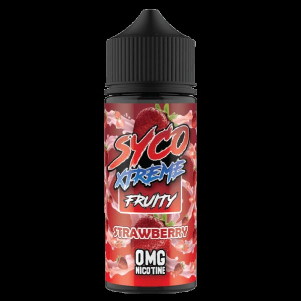 FRUITY STRAWBERRY E LIQUID BY SYCO XTREME CHILL 100ML 80VG