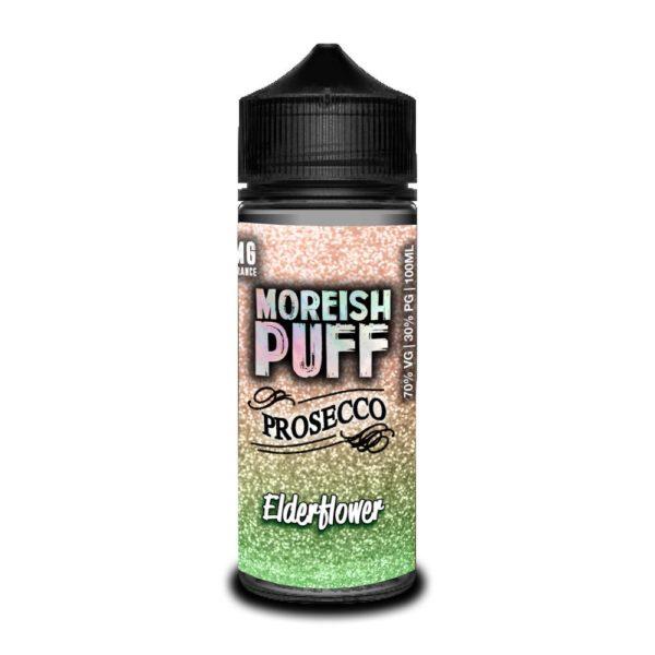 ELDERFLOWER PROSECCO E LIQUID BY MOREISH PUFF - PROSECCO 100ML 70VG