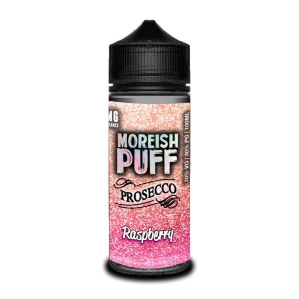 RASPBERRY PROSECCO E LIQUID BY MOREISH PUFF - PROSECCO 100ML 70VG