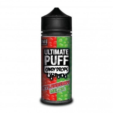 STRAWBERRY MELON E LIQUID BY ULTIMATE PUFF CANDY DROPS 100ML 70VG