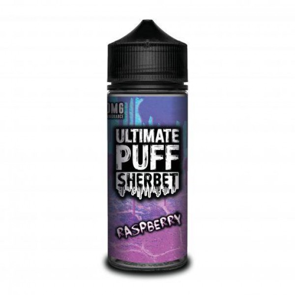 RASPBERRY E LIQUID BY ULTIMATE PUFF SHERBET 100ML 70VG