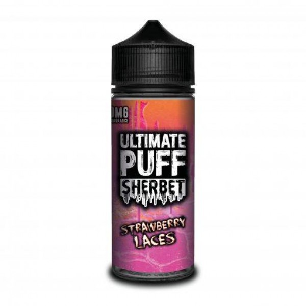 STRAWBERRY LACES E LIQUID BY ULTIMATE PUFF SHERBET 100ML 70VG