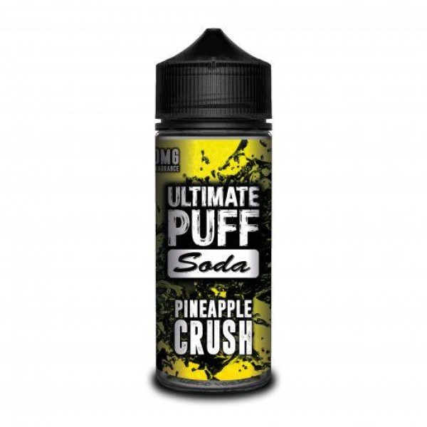 PINEAPPLE CRUSH E LIQUID BY ULTIMATE PUFF SODA 100ML 70VG