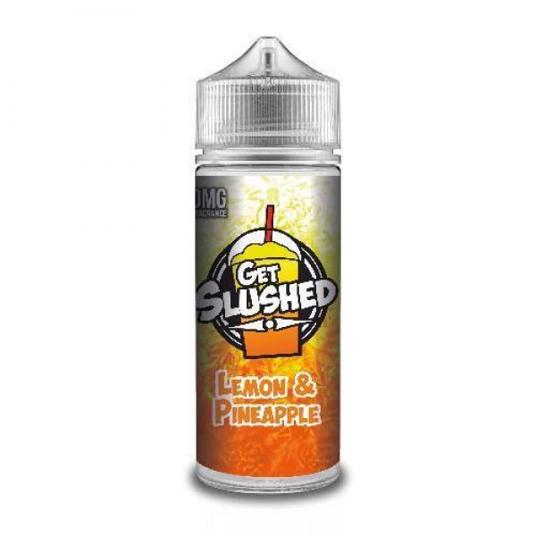 LEMON & PINEAPPLE E LIQUID BY GET SLUSHED 100ML 70VG