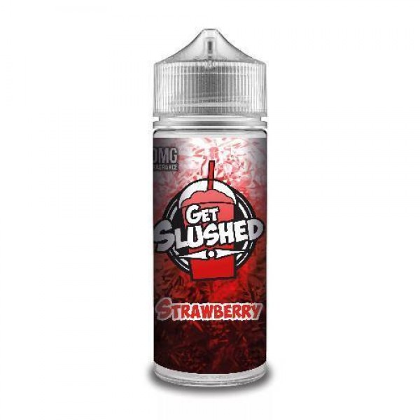 STRAWBERRY E LIQUID BY GET SLUSHED 100ML 70VG