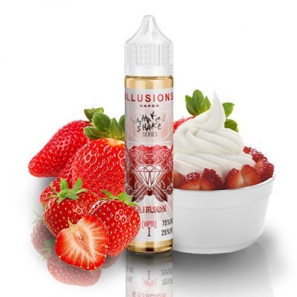 CRIMSON - CHAPTER 1 E LIQUID BY ILLUSIONS VAPOUR 50ML 75VG