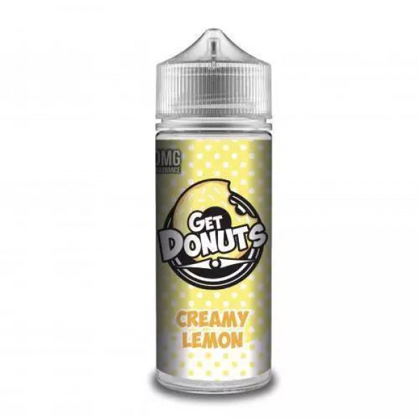 CREAMY LEMON E LIQUID BY GET DONUTS 100ML 70VG