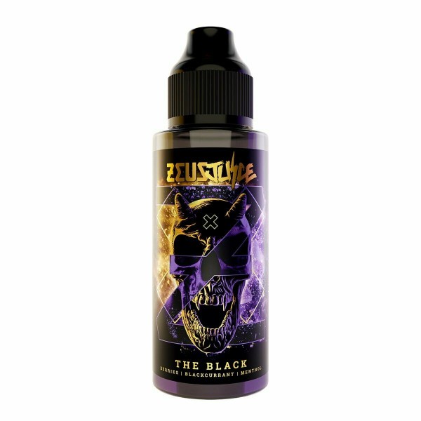 THE BLACK E LIQUID BY ZEUS JUICE 100ML 70VG