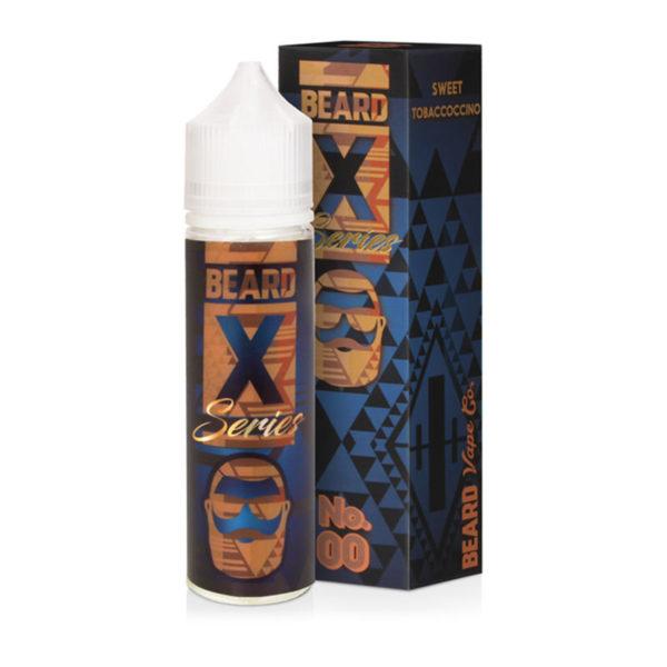 NO.00  X SERIES CARAMEL TOBACCO E LIQUID BY BEARD VAPE CO 50ML 80VG