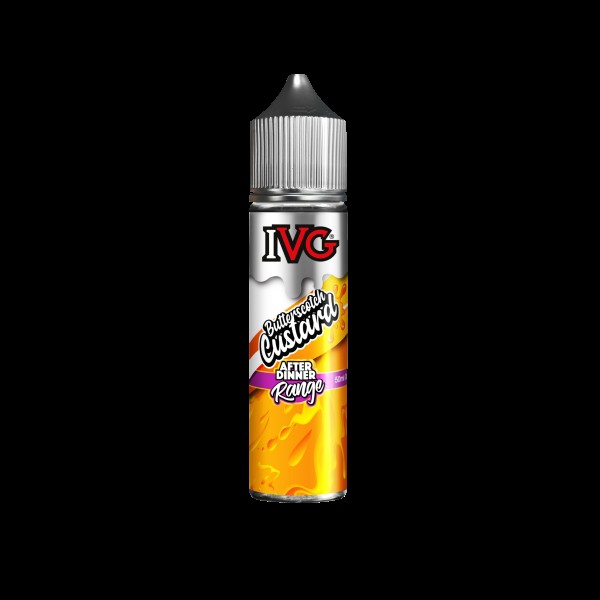 BUTTERSCOTCH CUSTARD E LIQUID BY I VG AFTER DINNER RANGE 50ML 70VG