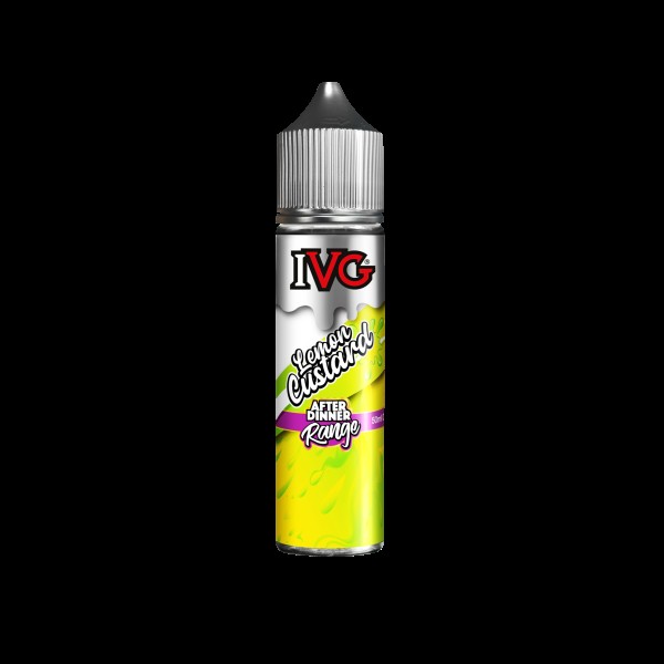 LEMON CUSTARD E LIQUID BY I VG AFTER DINNER RANGE 50ML 70VG