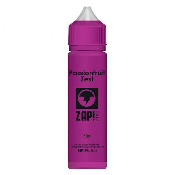 PASSIONFRUIT ZEST E LIQUID BY ZAP! JUICE 50ML 70VG