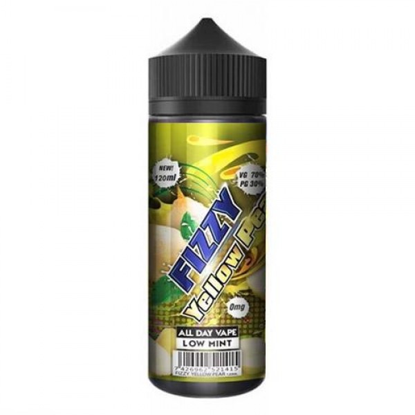 FIZZY YELLOW PEAR E LIQUID BY FIZZY JUICE - MOHAWK & CO 100ML 70VG