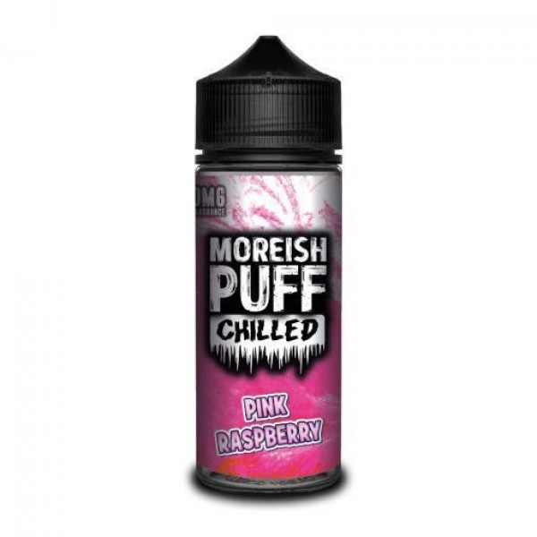 PINK RASPBERRY E LIQUID BY MOREISH PUFF - CHILLED 100ML 70VG