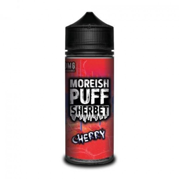 CHERRY E LIQUID BY MOREISH PUFF - SHERBET 100ML 70VG