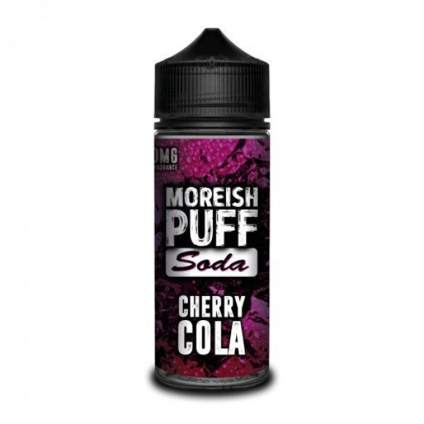 CHERRY COLA E LIQUID BY MOREISH PUFF - SODA 100ML 70VG