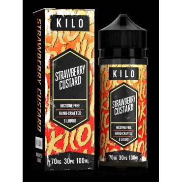 STRAWBERRY CUSTARD E LIQUID BY KILO 100ML 70VG