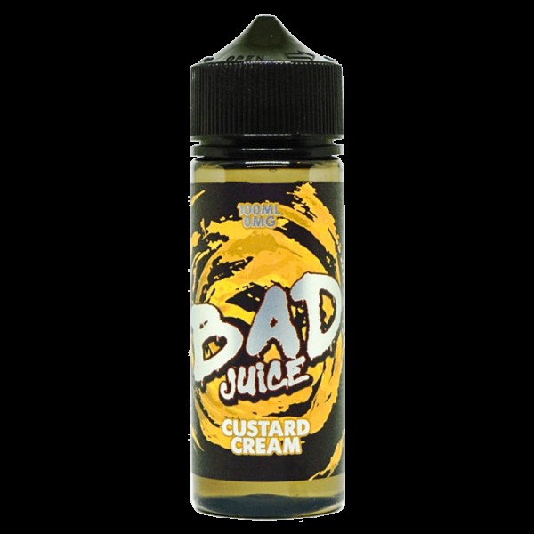 CUSTARD CREAM E LIQUID BY BAD JUICE 100ML 70VG