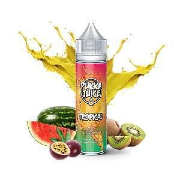 TROPICAL E LIQUID BY PUKKA JUICE 50ML 70VG