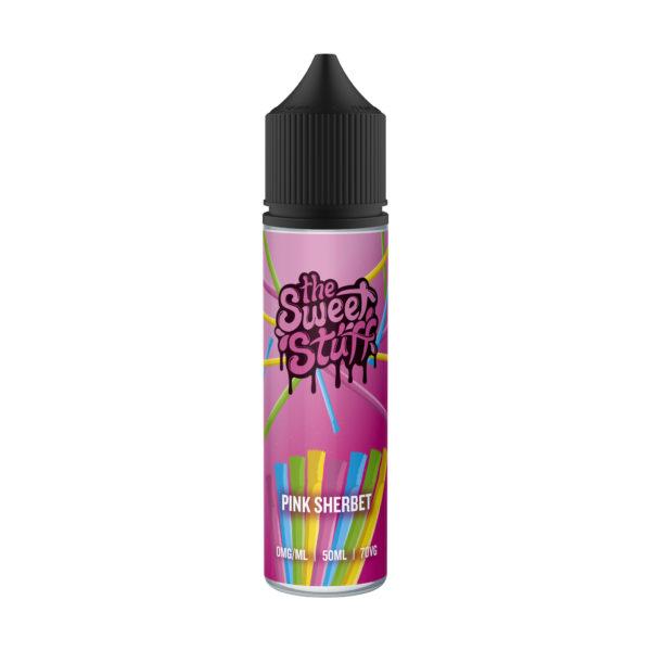 PINK SHERBET E LIQUID BY THE SWEET STUFF 50ML 70VG