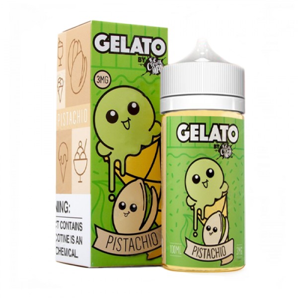 PISTACHIO GELATO E LIQUID BY ICE CREAM MAN 100ML 70VG