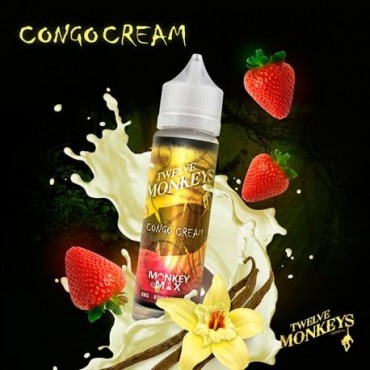 CONGO CREAM E LIQUID BY 12 MONKEYS 50ML 65VG