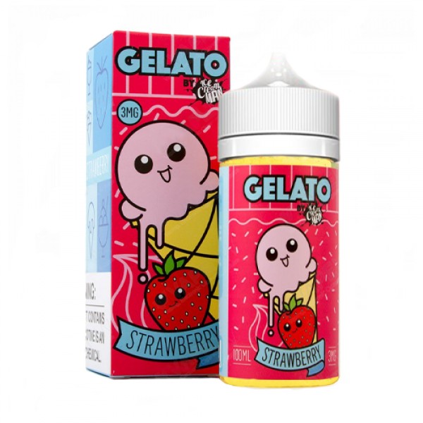 STRAWBERRY GELATO E LIQUID BY ICE CREAM MAN 100ML 70VG