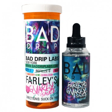 FARLEY'S GNALRLY SAUCE ICED OUT  E LIQUID BY BAD DRIP 50ML 80VG