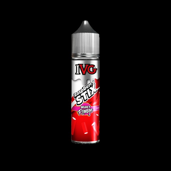 RASPBERRY STIX E LIQUID BY I VG SELECT RANGE 50ML 70VG