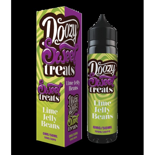 LIME JELLY BEANS E LIQUID BY DOOZY VAPE - SWEET TREATS CO 50ML 70VG