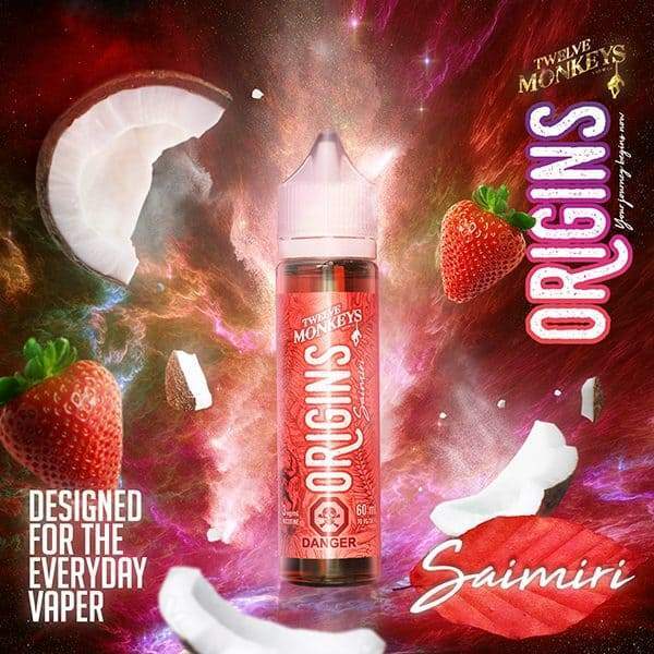 SAIMIRI ORIGINS E LIQUID BY 12 MONKEYS 50ML 65VG