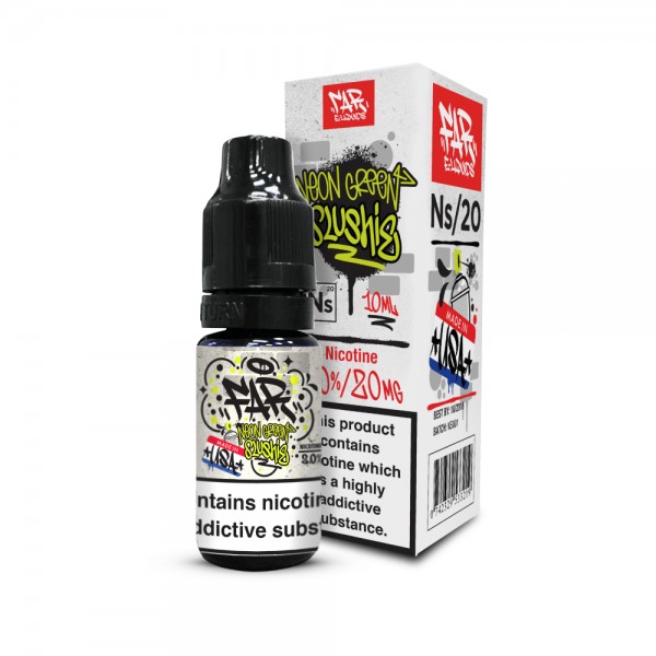 NEON GREEN SLUSHIE NICOTINE SALT E-LIQUID BY FAR - ELEMENT