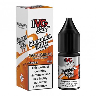 CINNAMON BLAZE CHEW NICOTINE SALT E-LIQUID BY I VG SALT