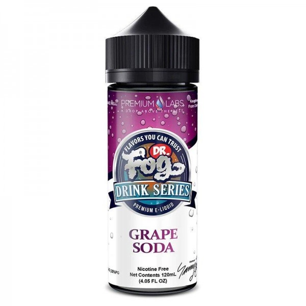 GRAPE SODA DRINKS E LIQUID BY DR FOG 100ML 75VG