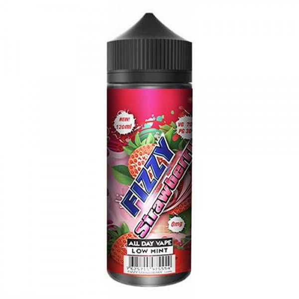 FIZZY STRAWBERRY E LIQUID BY FIZZY JUICE - MOHAWK & CO 100ML 70VG