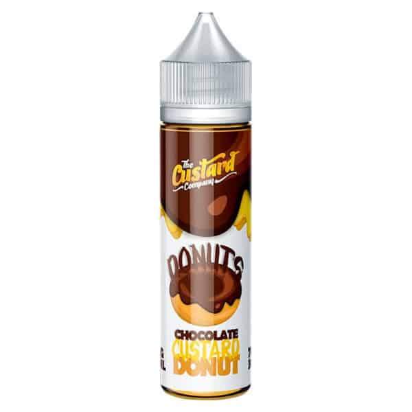 CHOCOLATE CUSTARD DONUT E LIQUID BY THE CUSTARD COMPANY 50ML 70VG