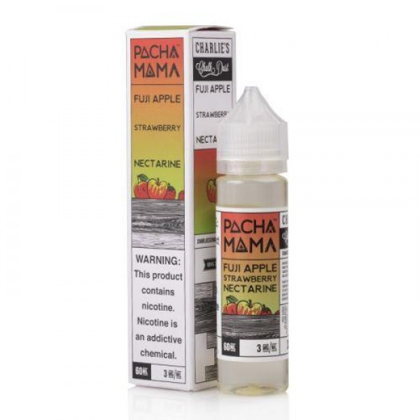 FUJI APPLE, STRAWBERRY, NECTARINE E LIQUID BY PACHA MAMA 50ML 70VG