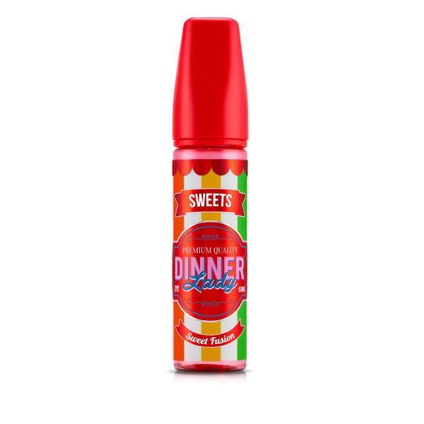 SWEET FUSION E LIQUID BY DINNER LADY - SWEETS 50ML 70VG